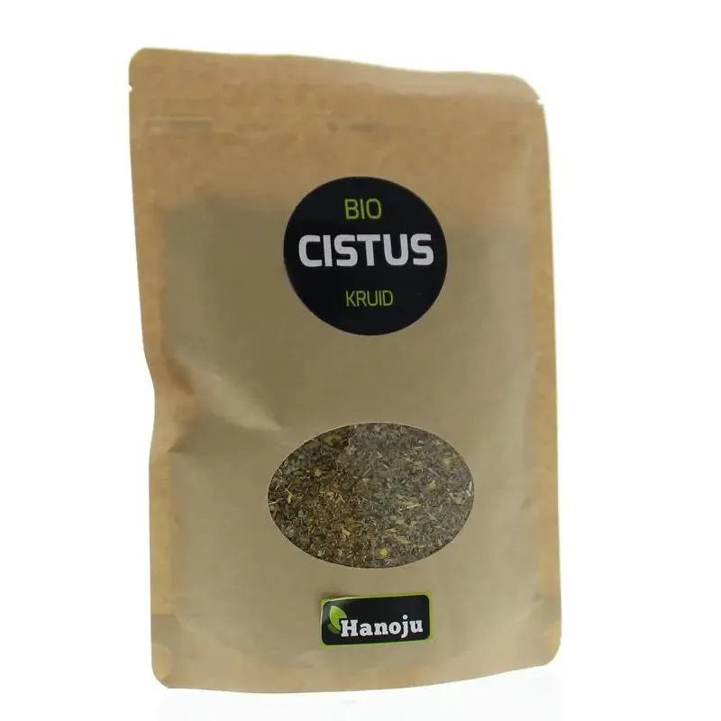 Hanoju Cistus thee paper bag biologisch 100 gram