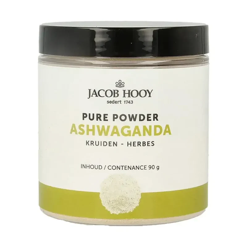 Jacob Hooy Pure powder ashwagandha 90 gram