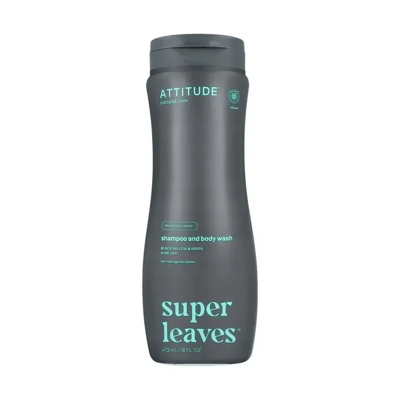 Attitude Super leaves shampoo & body wash man 2 in 1 473 ml