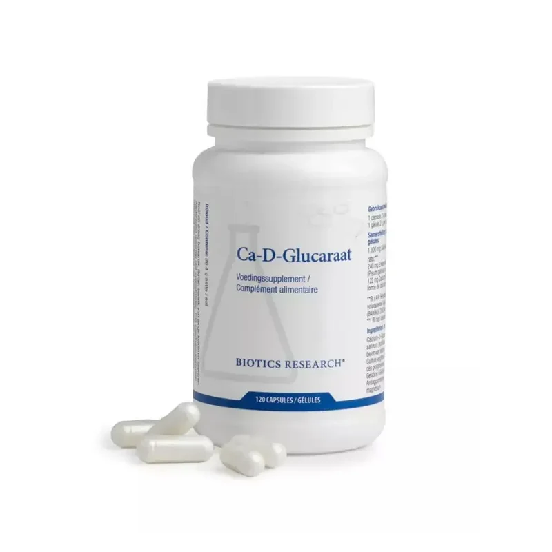 Biotics Calcium-D glucaraat 120 capsules