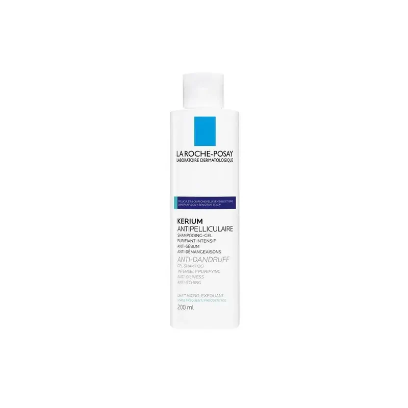 La Roche Posay Kerium gel shampoo anti-roos 200 ml