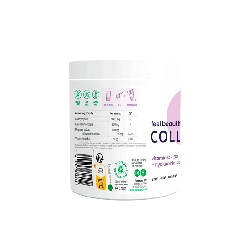 Purasana Collagen complex blackberry 240 gram