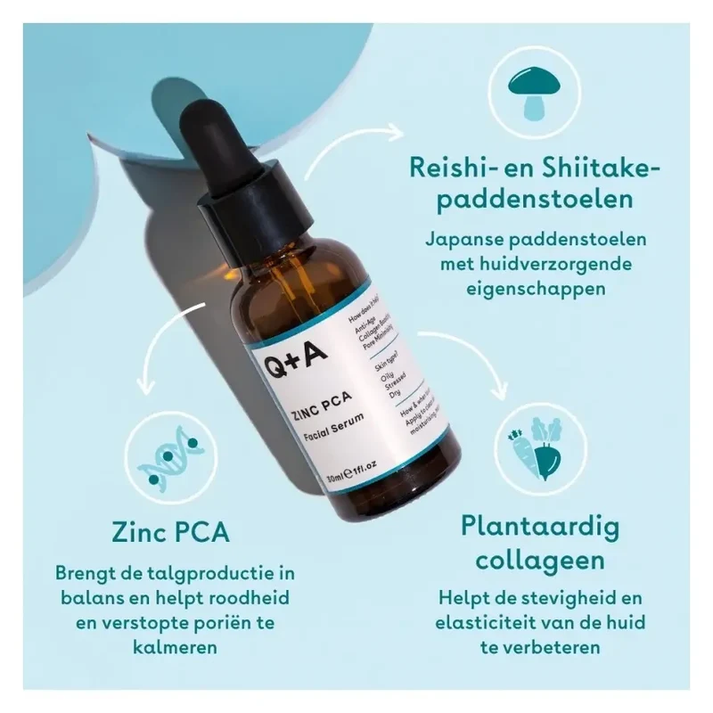 Q+A Zinc PCA daily moisturiser 75 ml