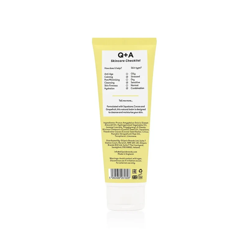 Q+A Grapefruit cleansing balm 125 ml