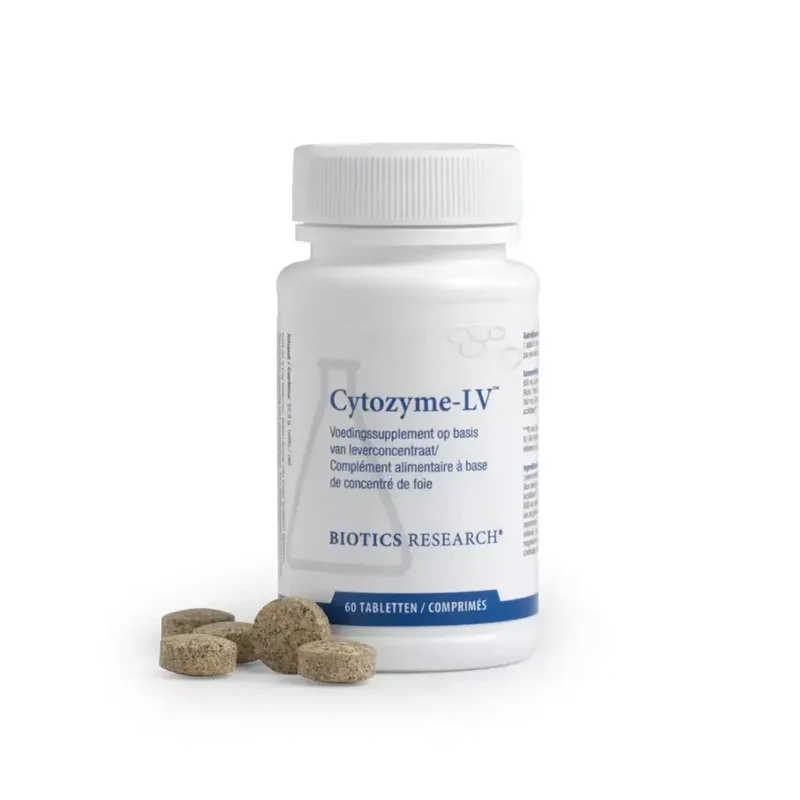 Biotics Cytozyme-LV 60 tabletten