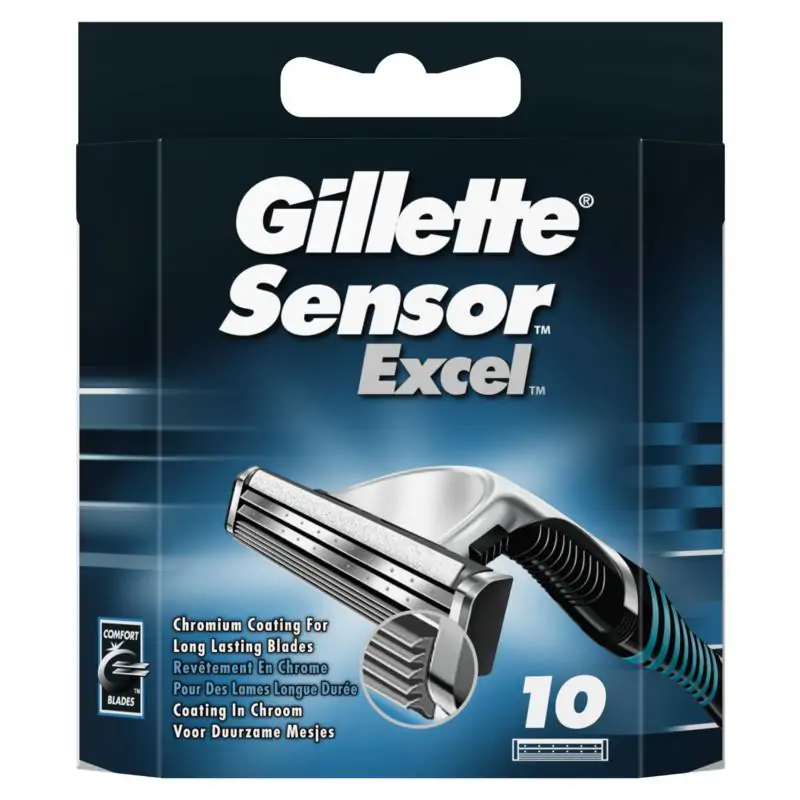 Gillette Sensor excel mesjes 10 stuks