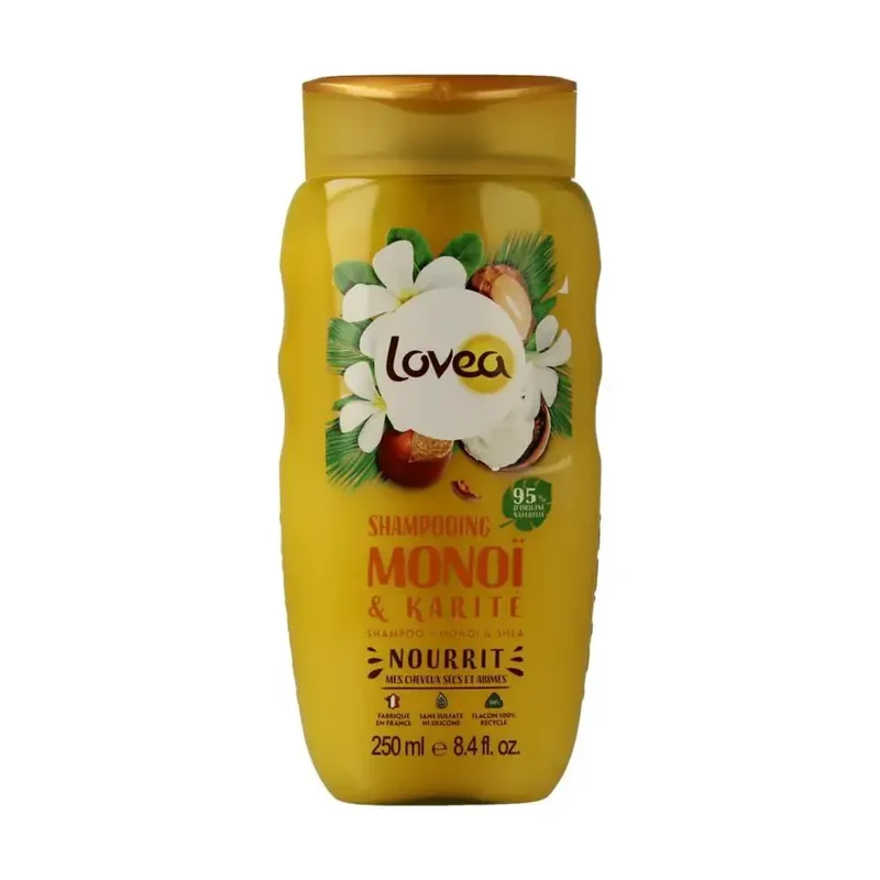 Lovea Shampoo Monoi & karite Shea oil 250 ml