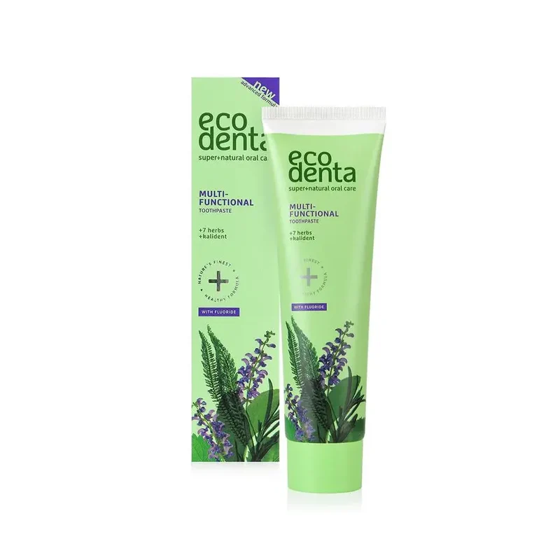 Ecodenta Tandpasta multifunctioneel 7 kruiden 100 ml