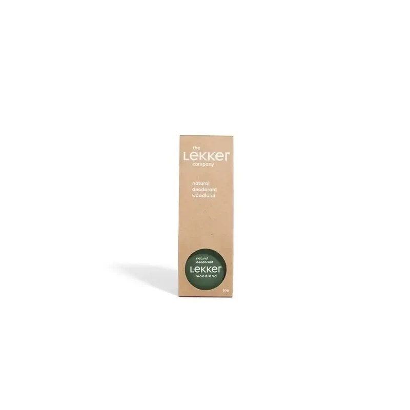 Lekker Company Natuurlijke deodorant woodland 30 gram
