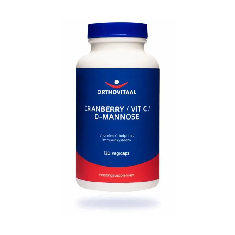 Orthovitaal Cranberry / Vitamine C / D-Mannose 120 vcaps