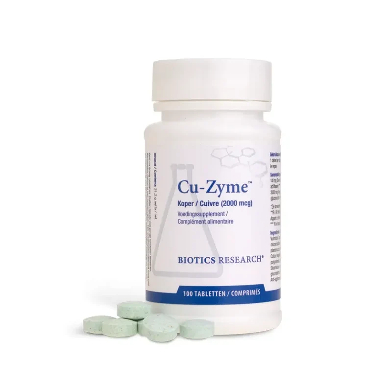 Biotics Cu-Zyme 2 mg 100 tabletten