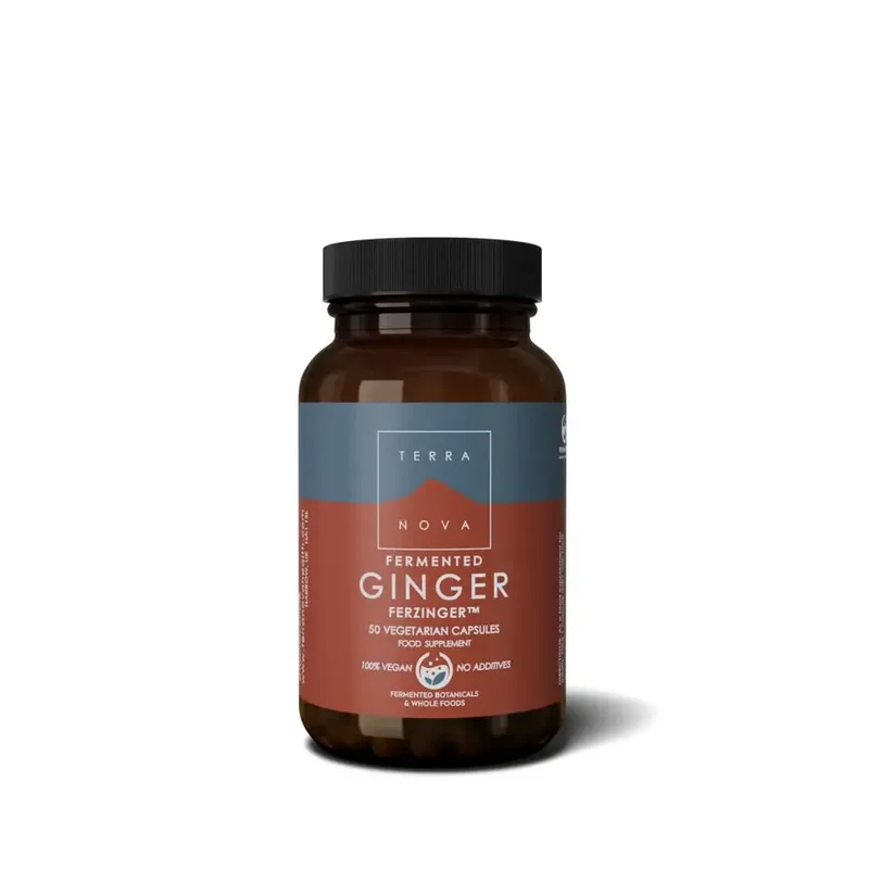 Terranova Fermented ginger 250 mg 50 vcaps