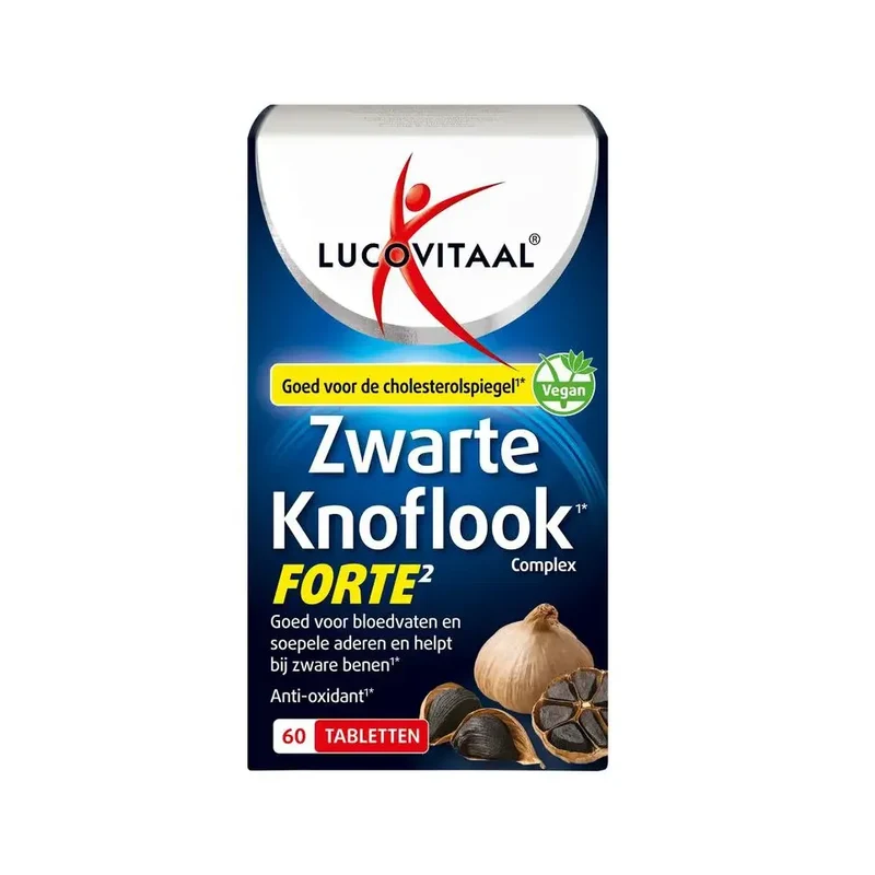 Lucovitaal Zwarte knoflook forte 60 tabletten
