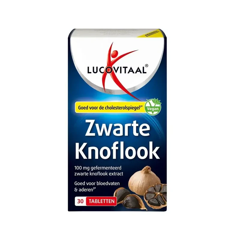 Lucovitaal Zwarte knoflook 30 tabletten