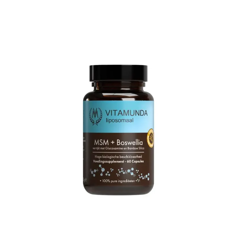 Vitamunda Liposomale MSM+ boswellia 60 vcaps