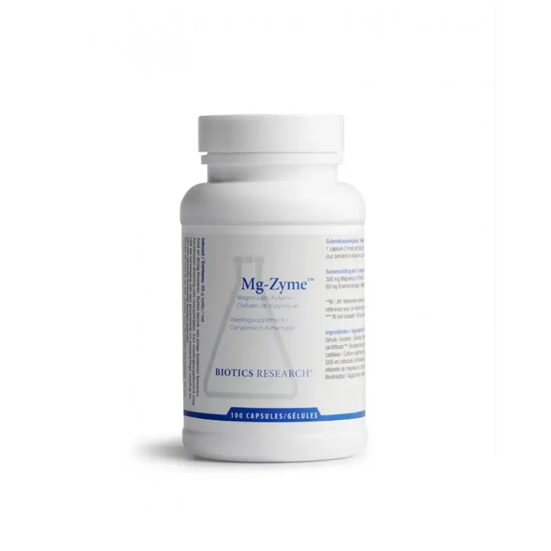Biotics Mg-Zyme 100 mg 100 capsules