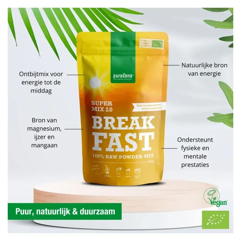 Purasana Breakfast mix 2.0 250 gram