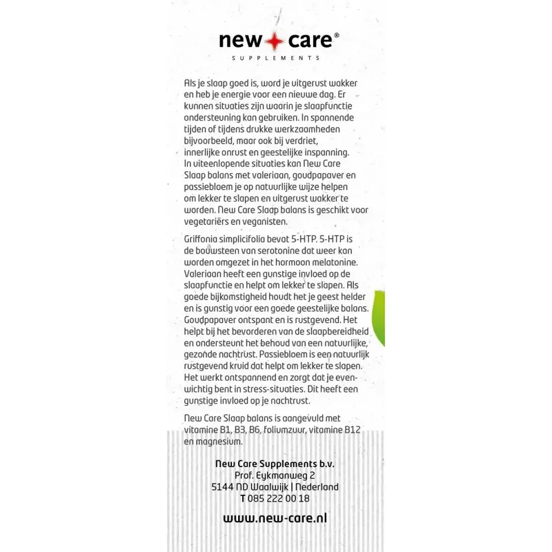 New care Slaap balans 60 tabletten