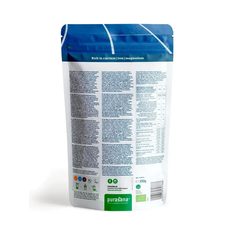 Purasana Sport formula mix 2.0 250 gram