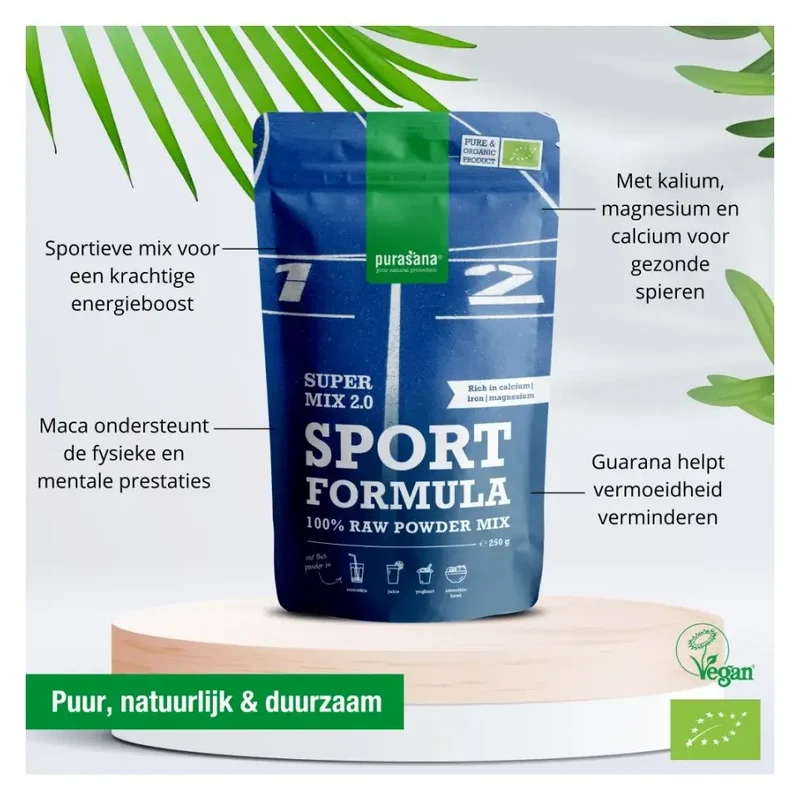 Purasana Sport formula mix 2.0 250 gram