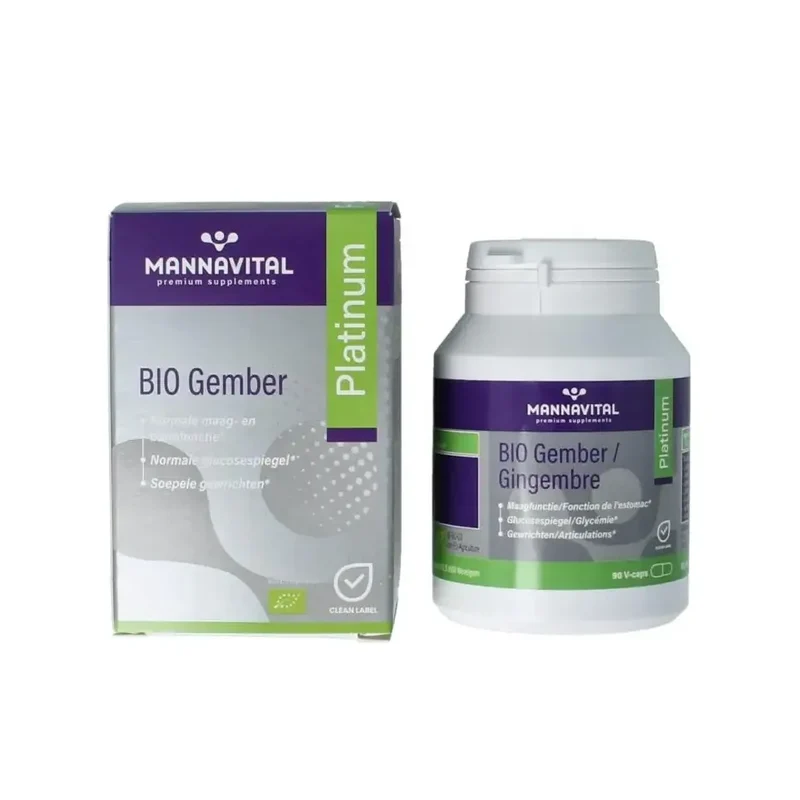 Mannavital Gember platinum 90 vcaps