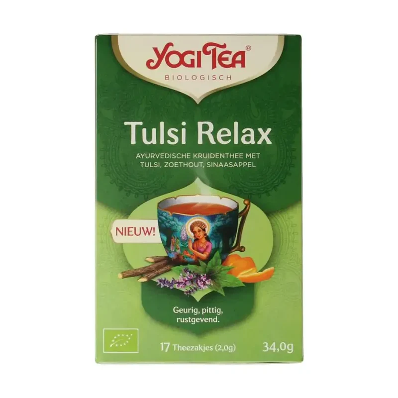 Yogi Tea Tulsi relax thee 17 zakjes