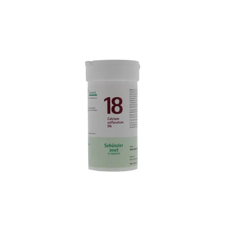 Pfluger Calcium sulfuratum 18 D6 Schussler 400 tabletten