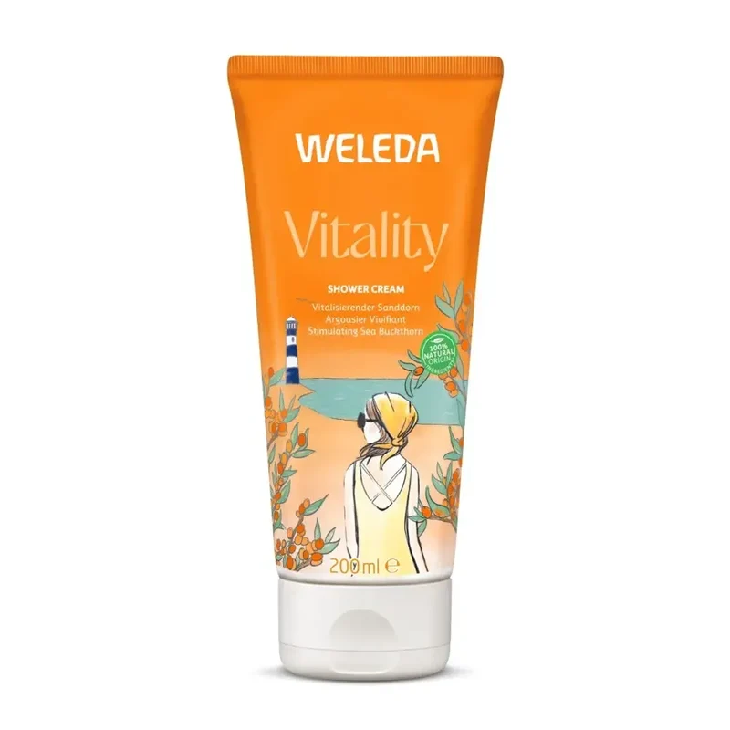 Weleda Duindoorn vitaliserende douchecreme 200 ml