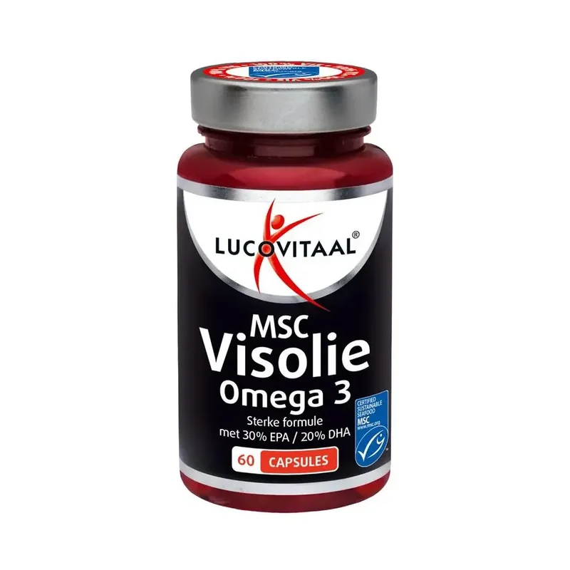 Lucovitaal MSC Visolie omega 3 60 capsules