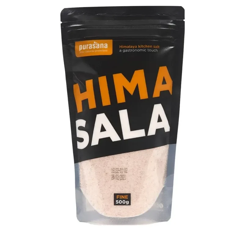 Purasana Himasala keukenzout fijn navulzak 500 gram