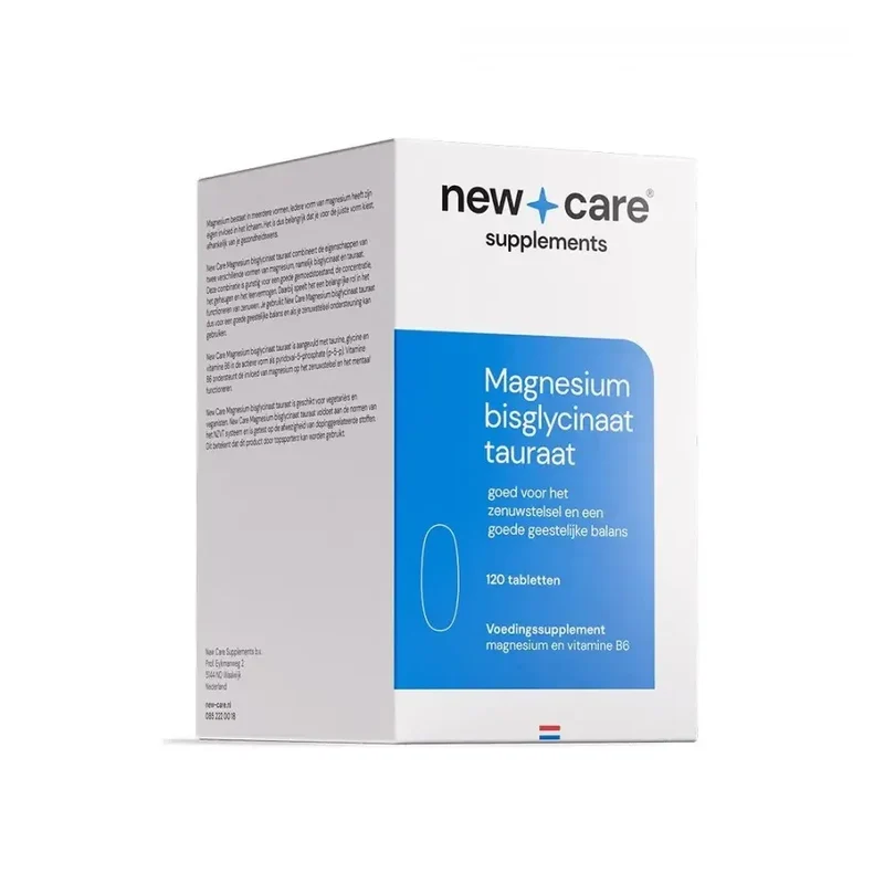 New Care Magnesium bisglycinaat 120 tabletten