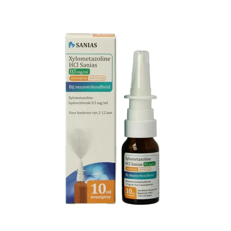 Sanias Xylometazoline HCI spray 10 ml