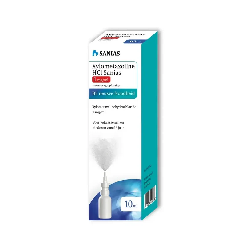 Sanias Xylometazoline HCI spray 10 ml