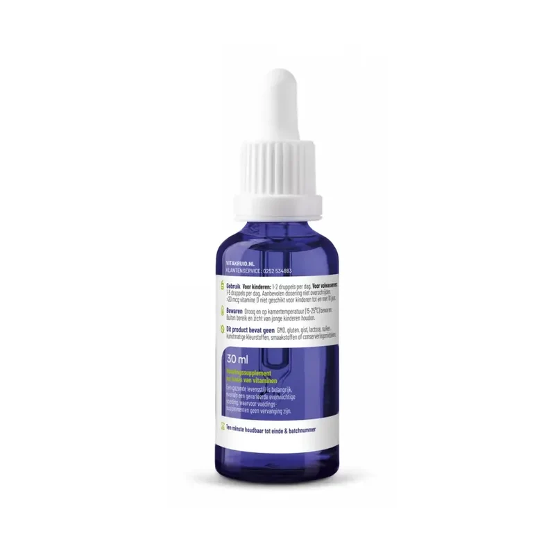 Vitakruid Vitamine D3 Vegan druppels 30 ml