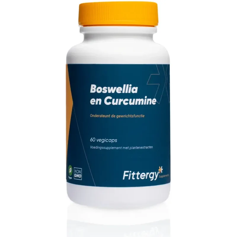 Fittergy Boswellia en curcumine 60 capsules