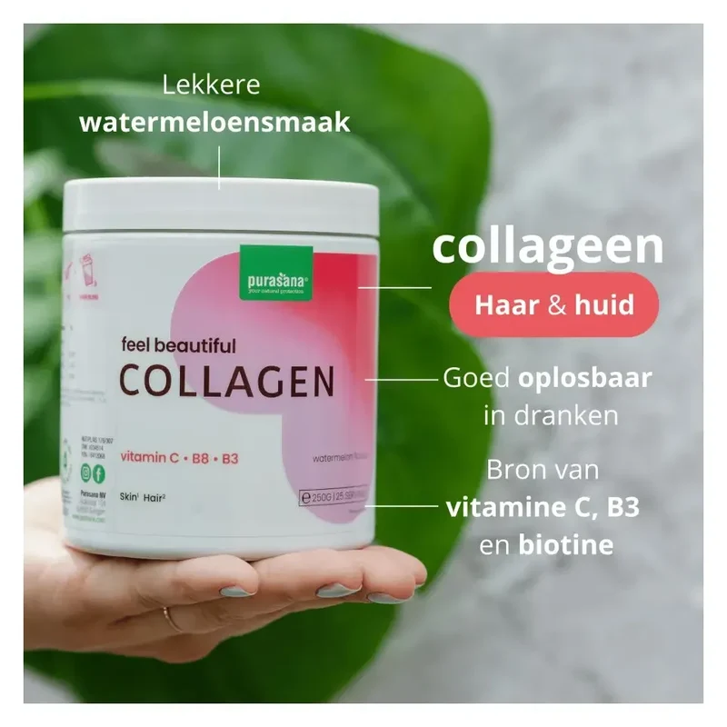 Purasana Beauty collagen watermelon 250 gram