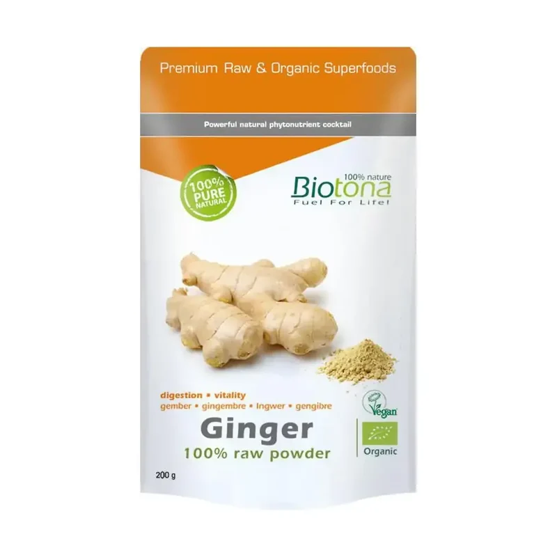 Biotona Ginger raw powder 200 gram