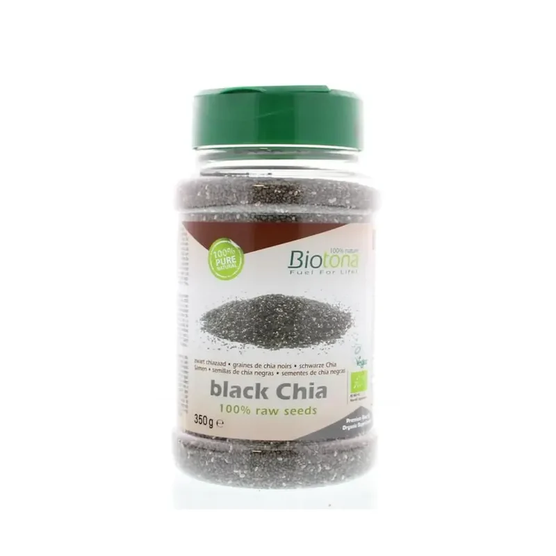 Biotona Black chia raw dispenser 350 gram