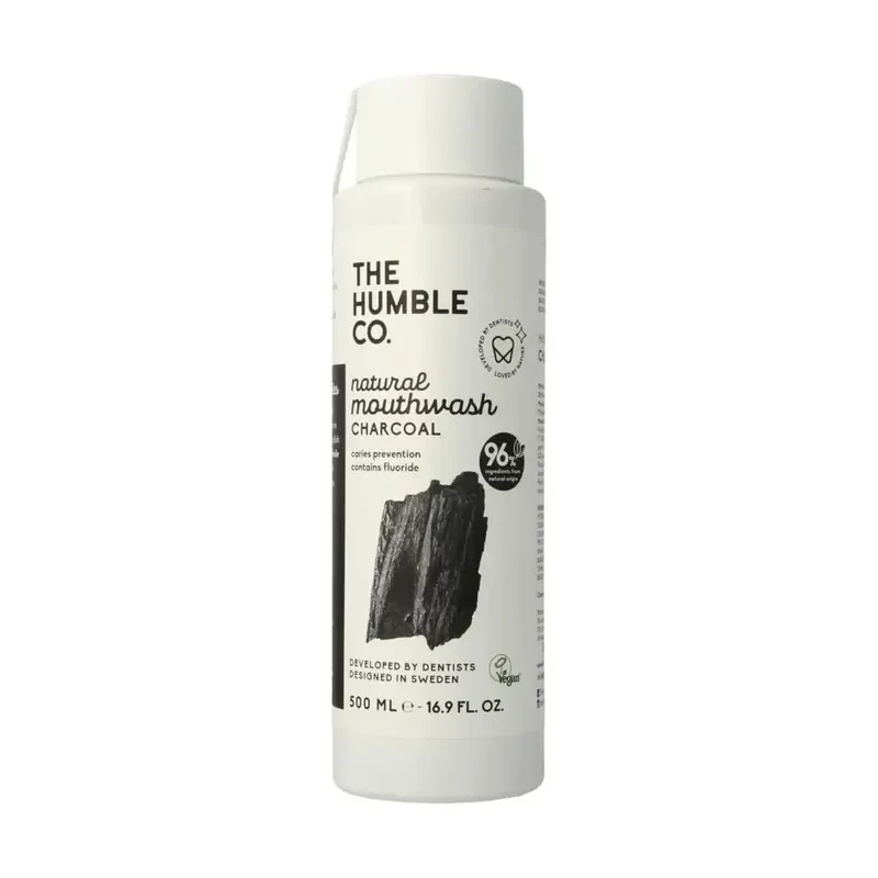 The Humble Co Mondwater Charcoal 500 ml