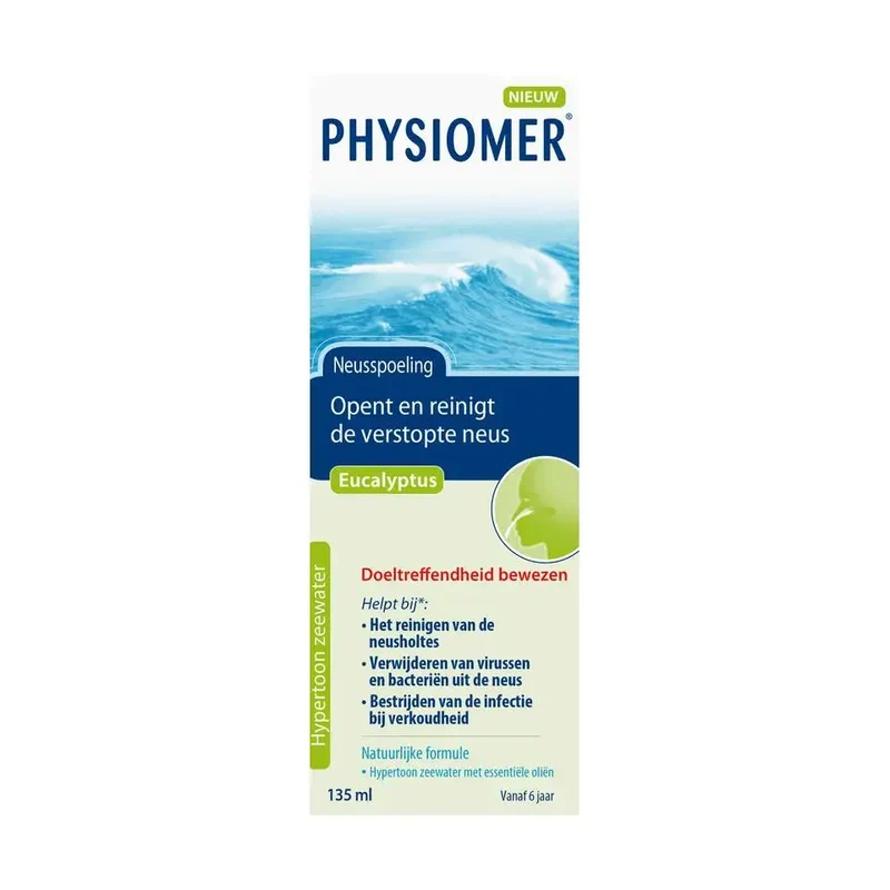 Physiomer Neusspoeling Eucalyptus 135 ml