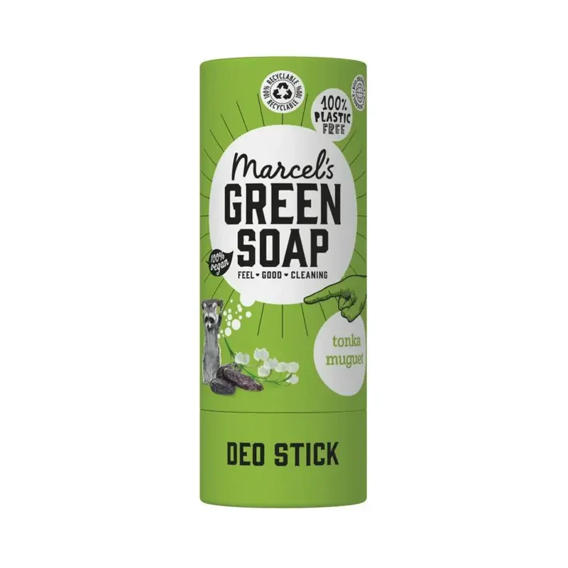 Marcels Green Soap Deodorant stick tonka & muguet 40 gram