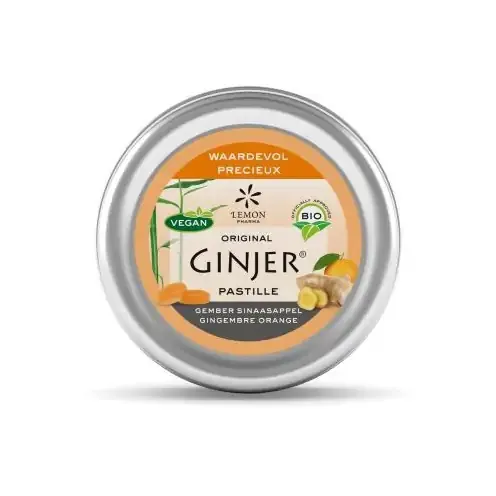 Lemon Pharma Ginjer original gember sinaasappel 40 pastilles
