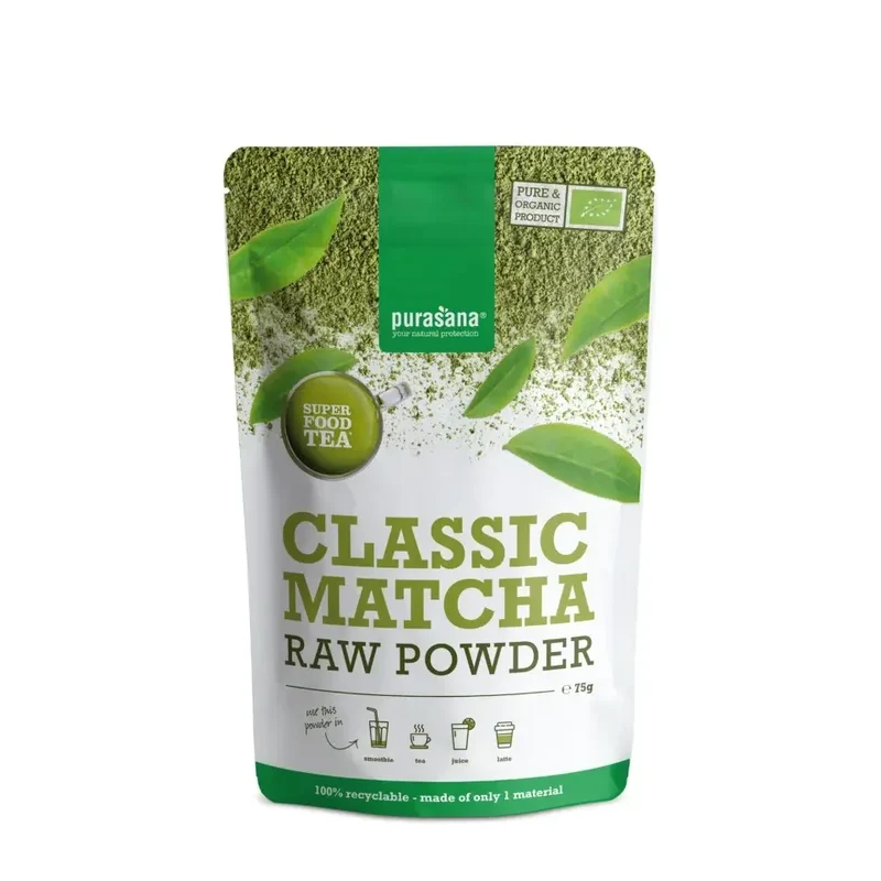 Purasana Matcha powder classic 75 gram