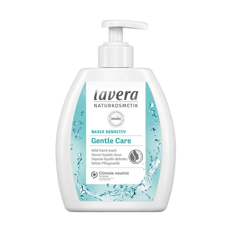 Lavera Basis Sensitiv handzeep/savon liquide EN-FR-IT-DE 250 ml