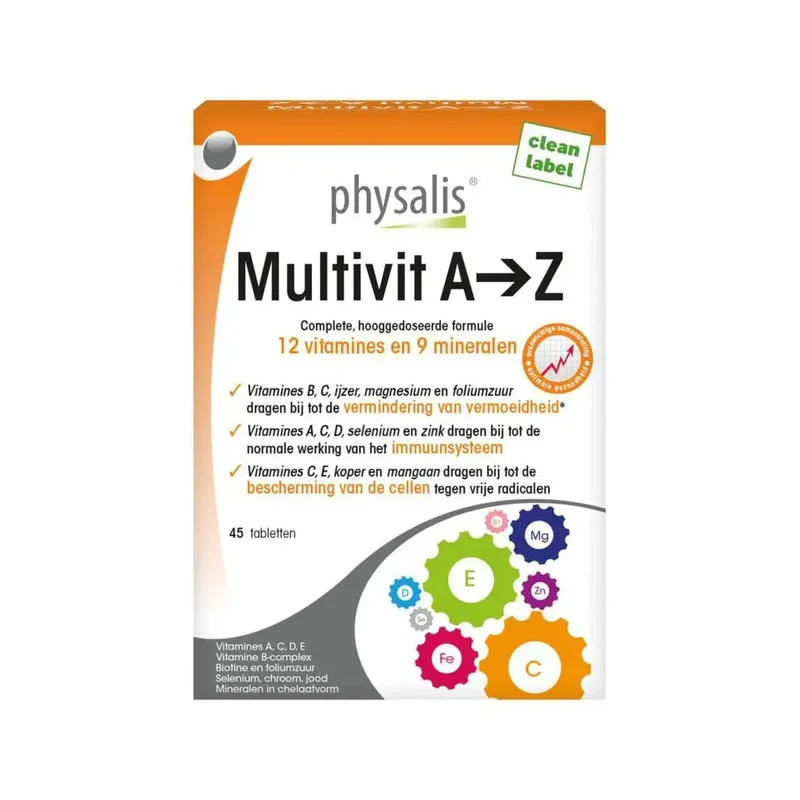 Physalis Multivit A-Z 45 tabletten