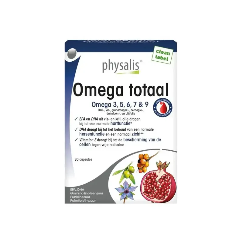 Physalis Omega totaal 30 capsules