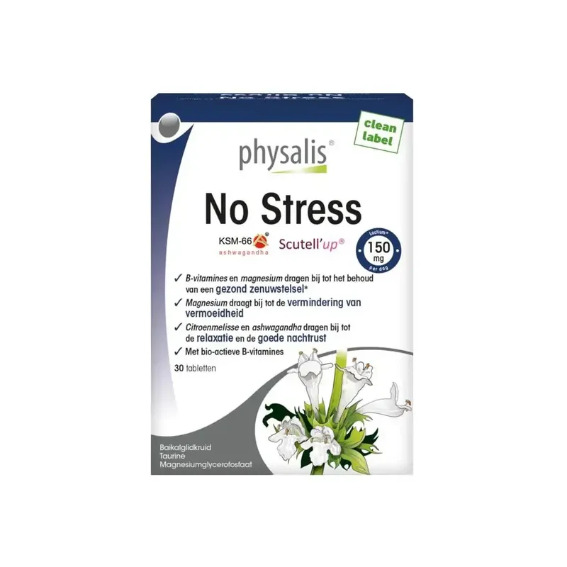 Physalis No stress 30 tabletten
